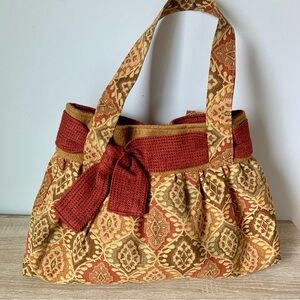 Handmade Beautiful Vintage Style Cloth Purse Shoulder Bag ✨